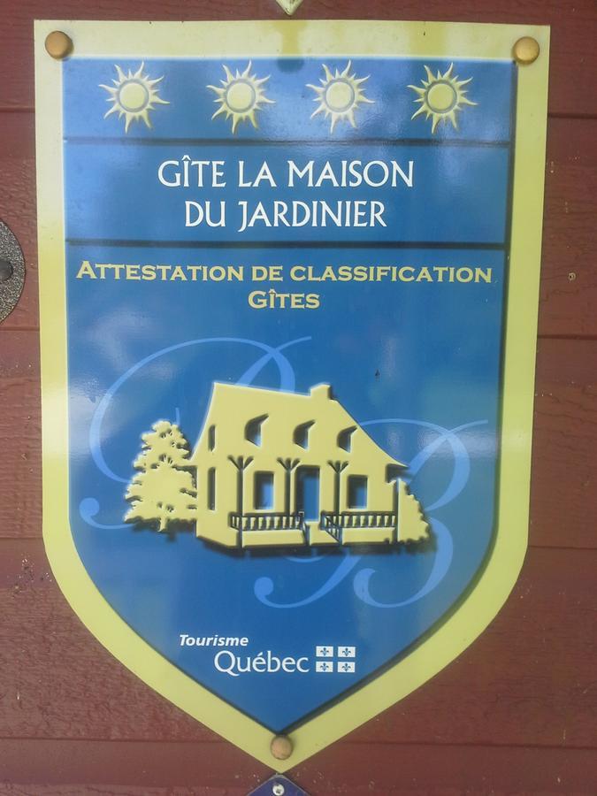 Gite La Maison Du Jardinier Venise-en-Québec Exterior foto
